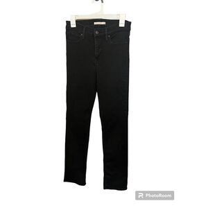 Levi’s‎ Black The Shaping Straight Leg Jeans